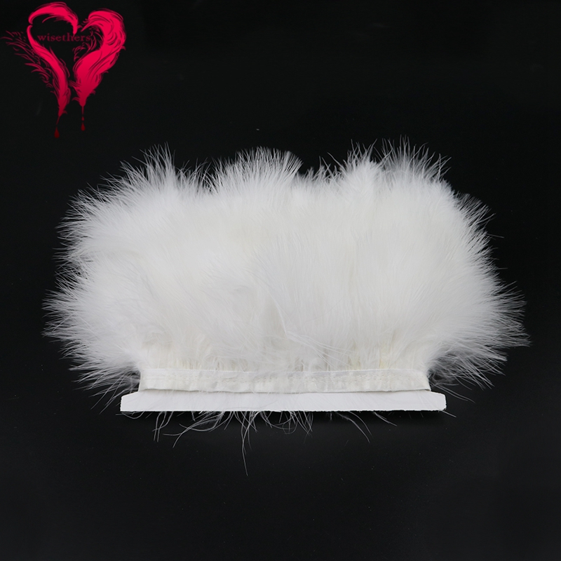 Feather Trim Marabou - 1-метровая необычная мягкая пушистая окрашенная красочная