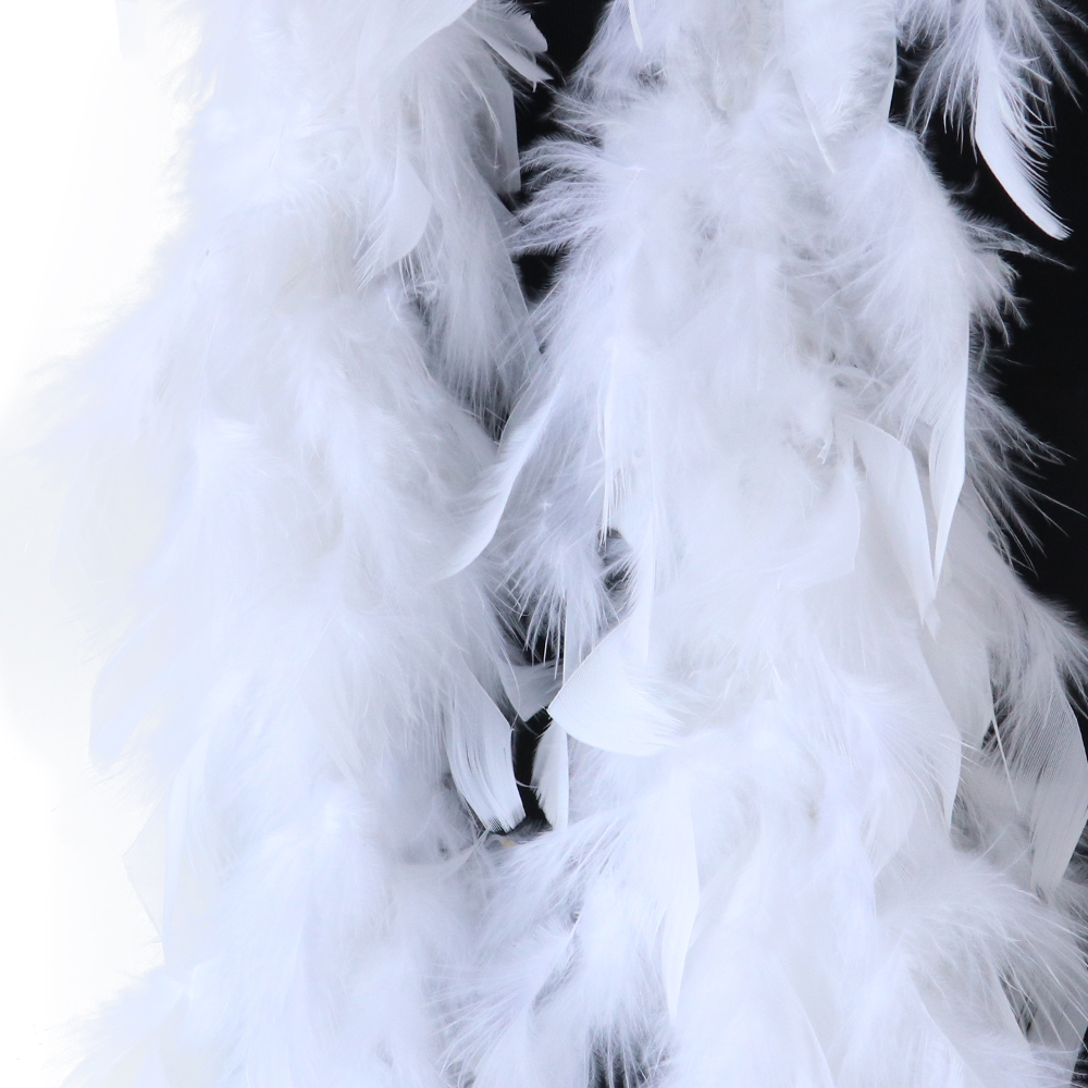 Feather Trim Marabou - 2 ярда, пушистое белое перо, боа,