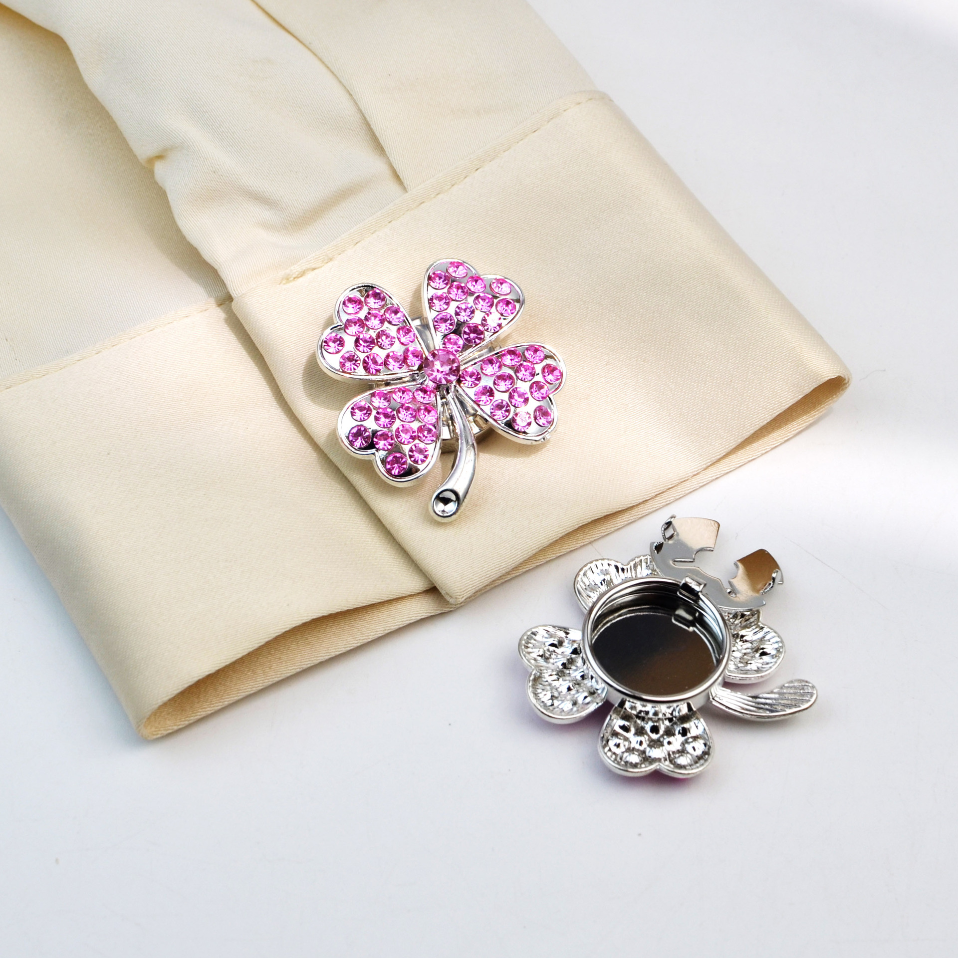 Sew On Rhinestone - Декоративные кнопки-зажимы без пришивания в форме