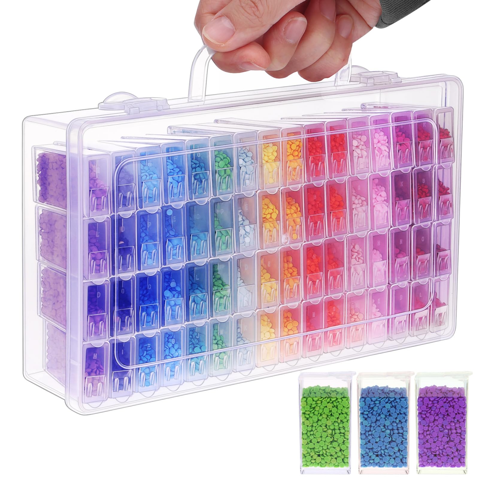 Craft Embellishment Storage - Набор из 1/2/3/4 контейнеров для хранения