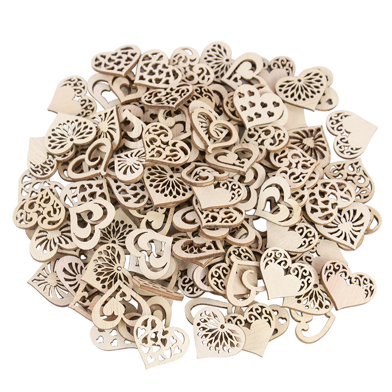 Craft Embellishments - 50/100 шт. полый узор в виде