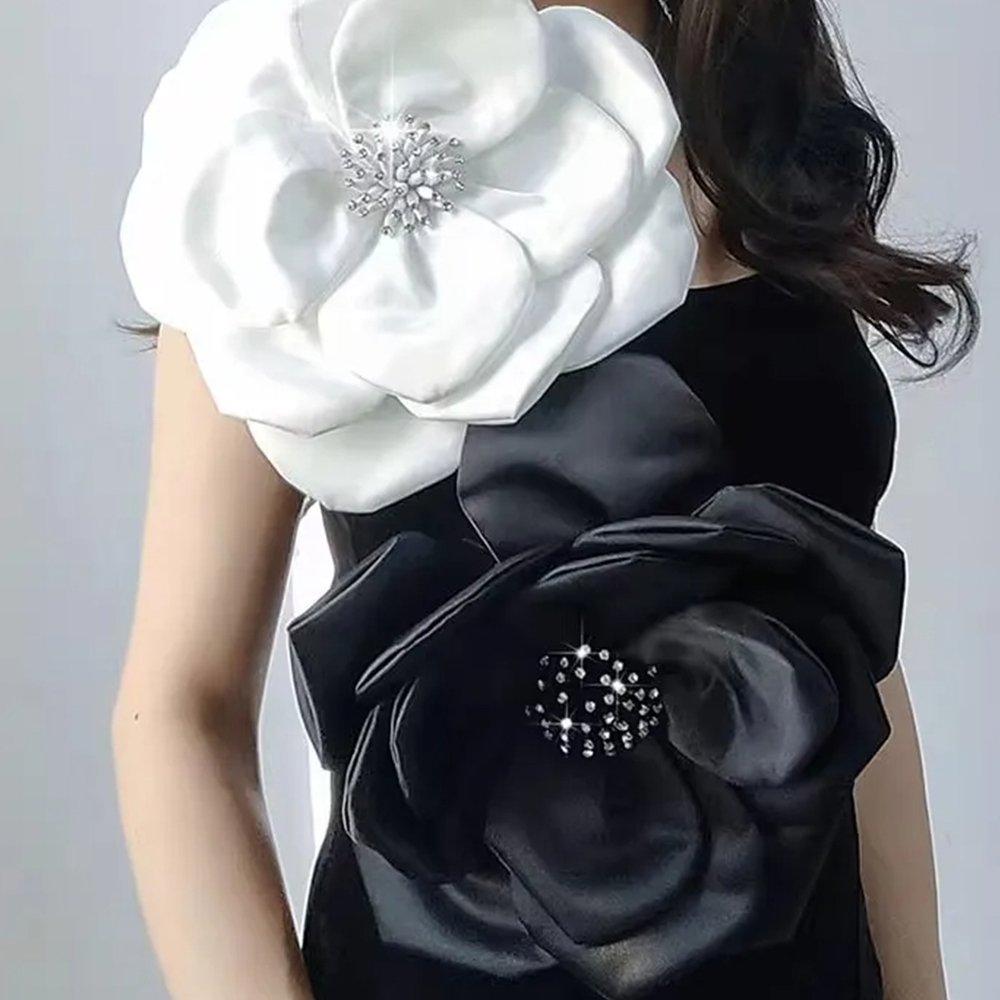 Applique Patch Flower - Новинка, 29 см 3D кружевная нашивка