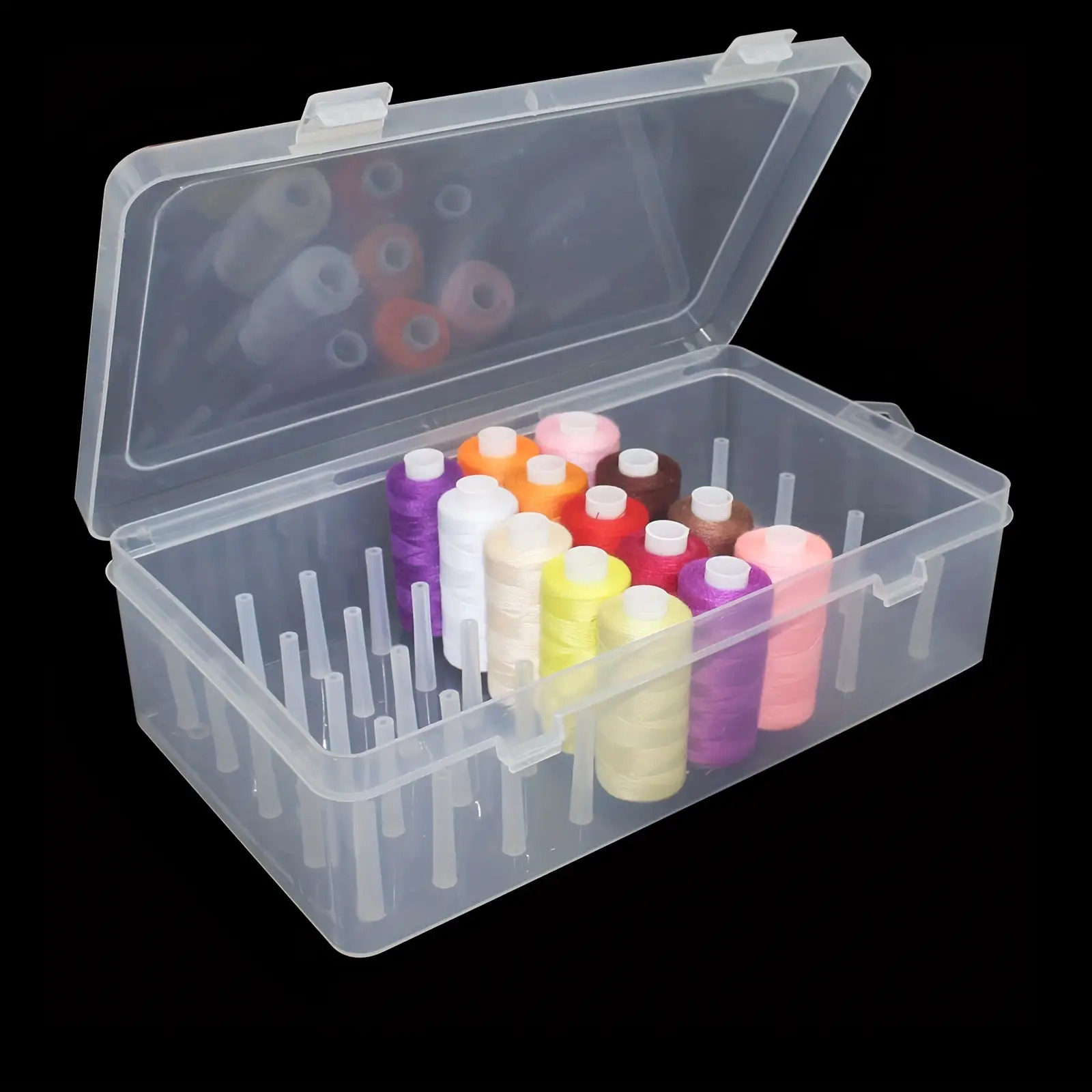 Craft Embellishment Storage - Прозрачный пластиковый контейнер для хранения швейных