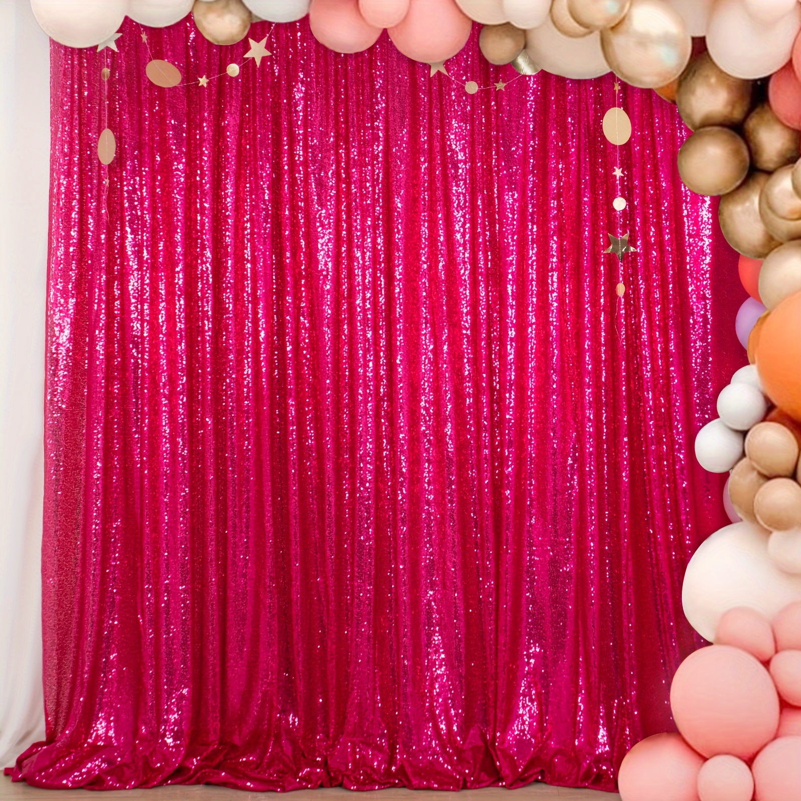 Sequin Fabric Panel - Занавес с пайетками для вечеринок, свадеб,