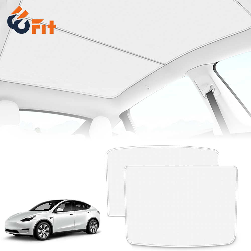Crystal Mesh Fabric - Солнцезащитный экран для люка Tesla Model