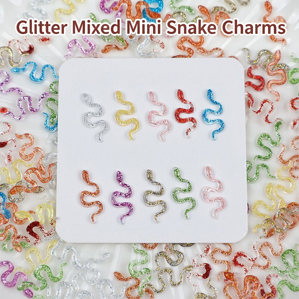 Embellishment Glue Craft - Миниатюрные блестящие смоляные подвески в виде