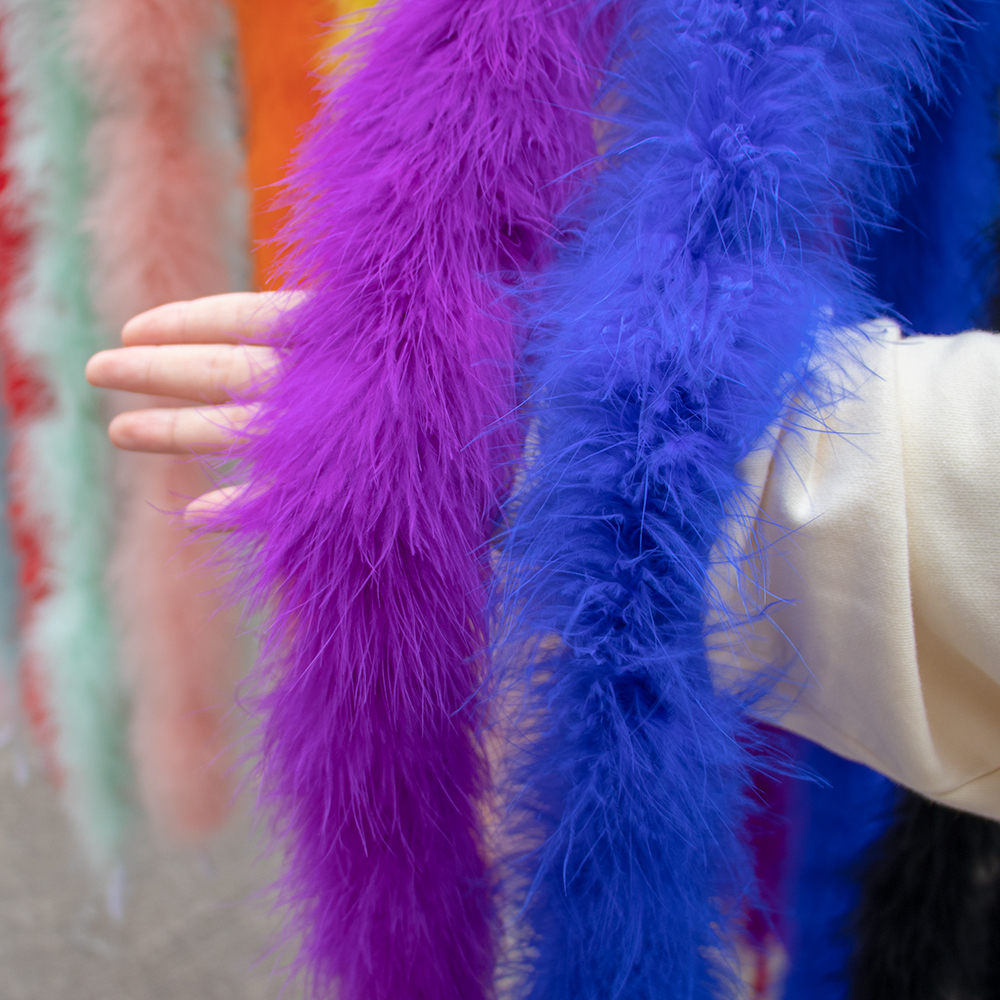 Feather Trim Marabou - Костюмный перьевой боа 2 м из