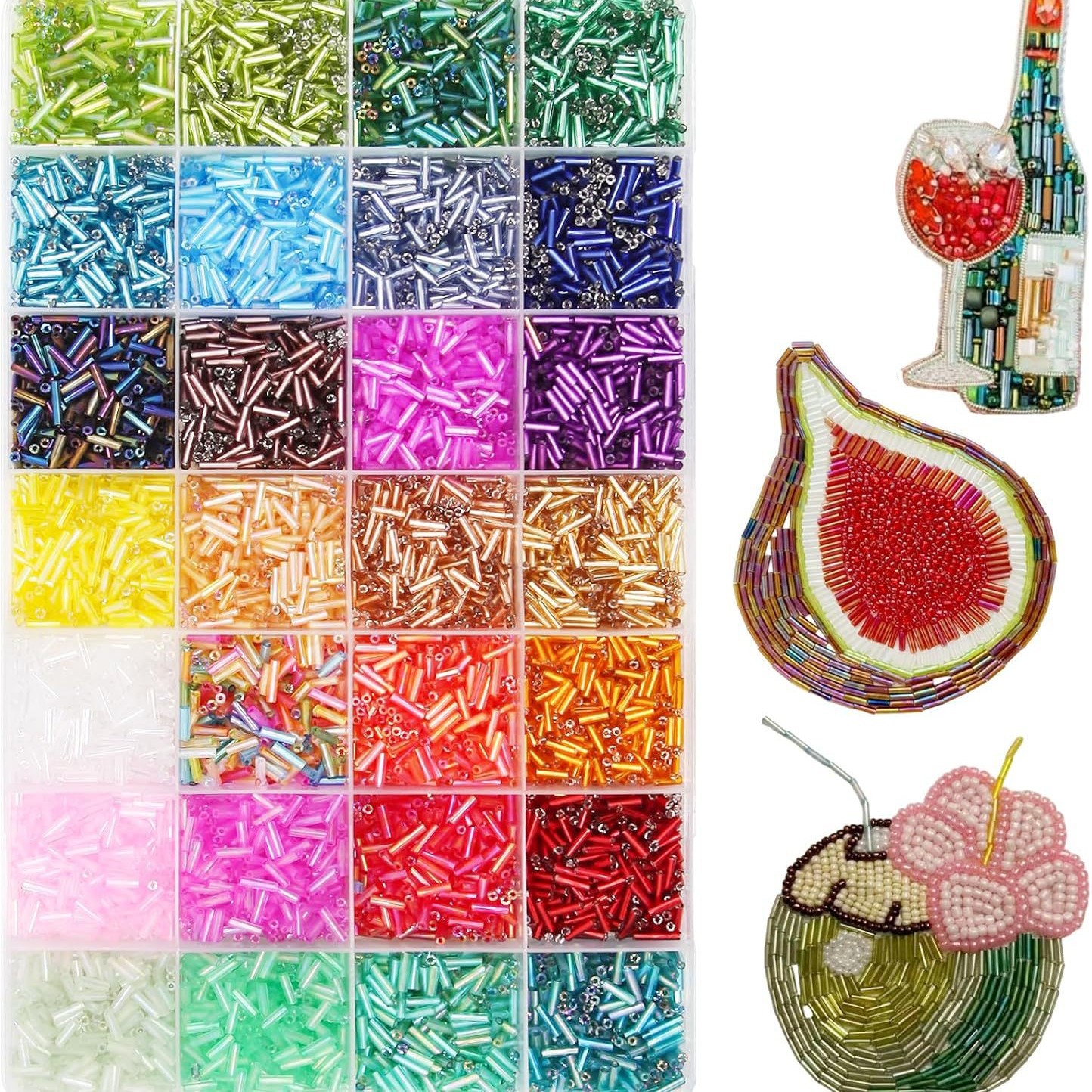 Craft Embellishment Storage - Около 6720 шт./коробка, 7 мм, 28