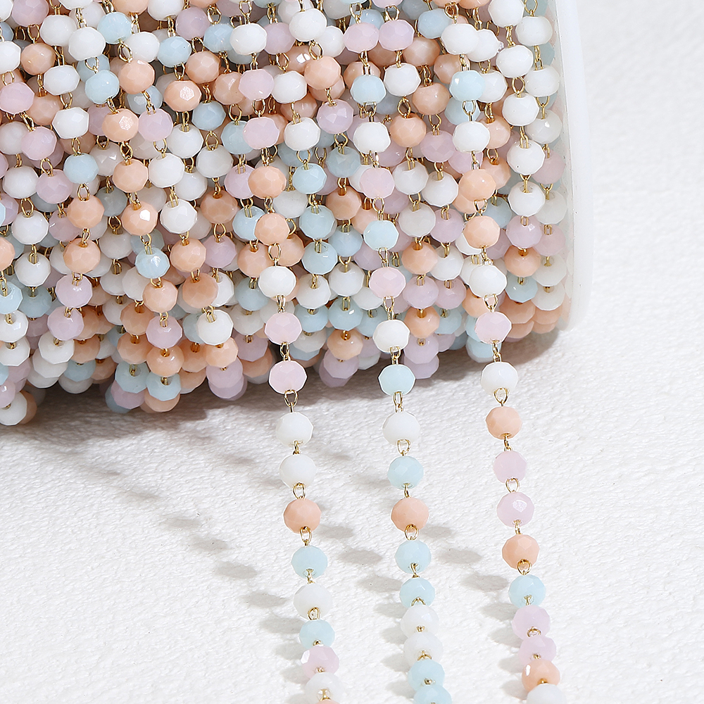 Pearl Trim Chain - Цепочка Из Нержавеющей Стали Для Бисероплетения,