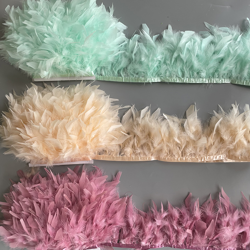 Feather Trim Marabou - 10-15 см отделка перьев марабу DIY