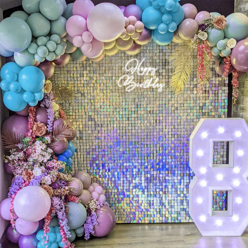 18 шт. панельный фон с блестка – обзор и цена Sequin Fabric Panel