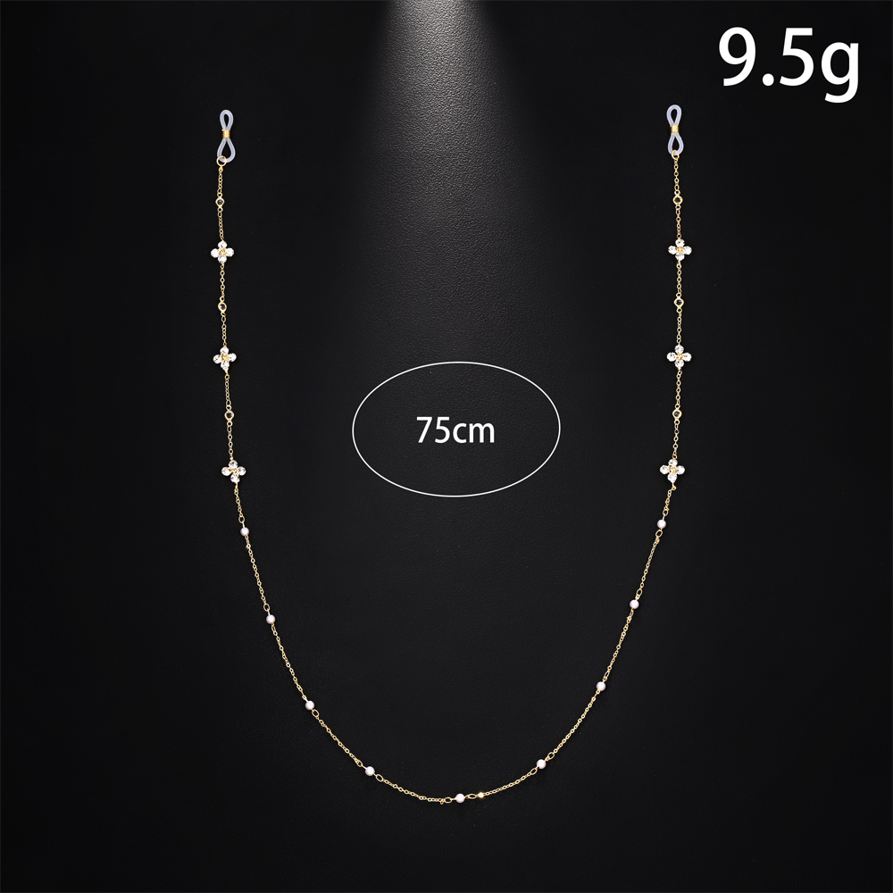Цепочка для очков, шнурок для  – обзор и цена Pearl Trim Chain