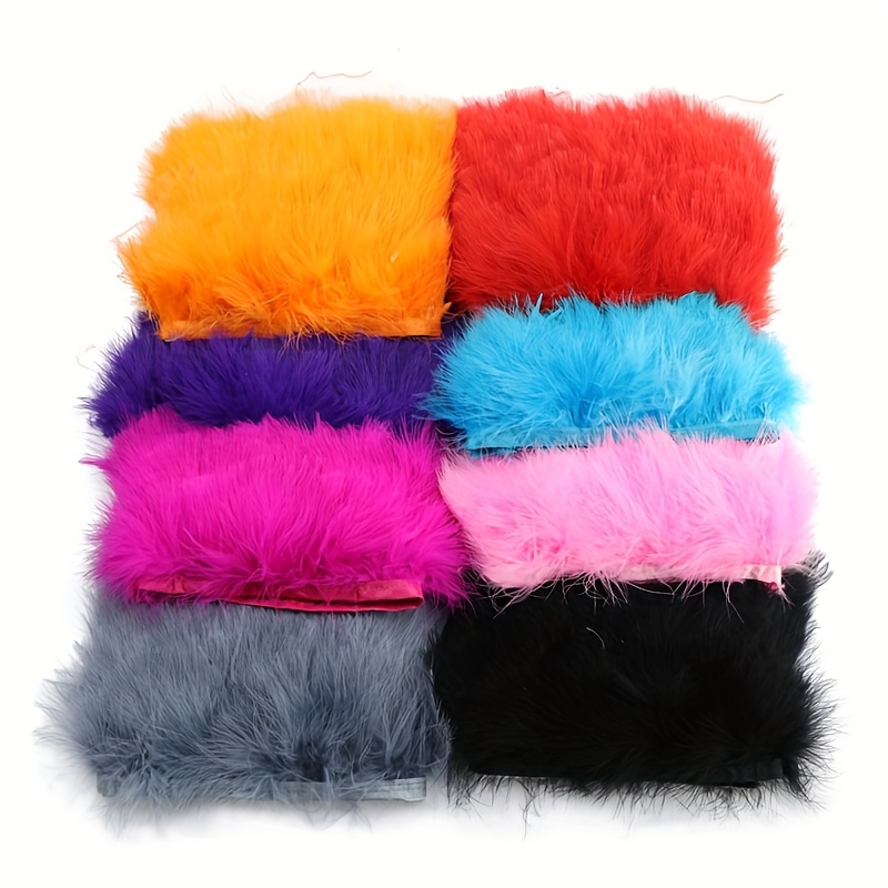 Пушистая лента с бахромой из п – обзор и цена Feather Trim Marabou