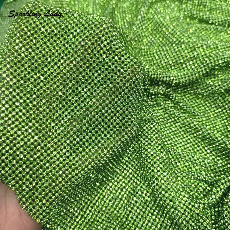 Высококачественная металлическ – обзор и цена Crystal Mesh Fabric
