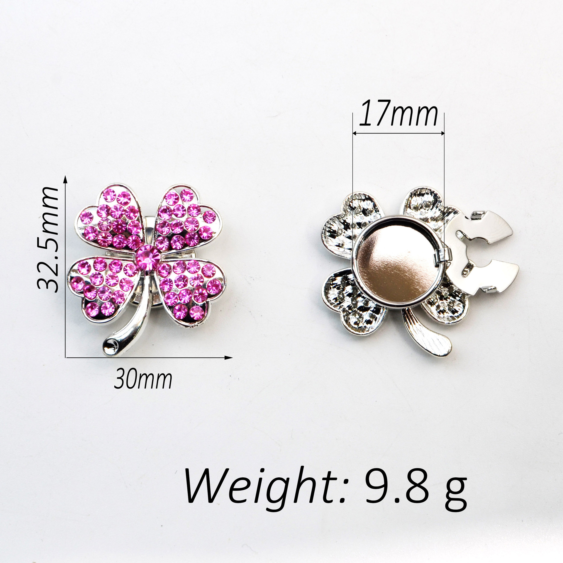 Декоративные кнопки-зажимы без – обзор и цена Sew On Rhinestone