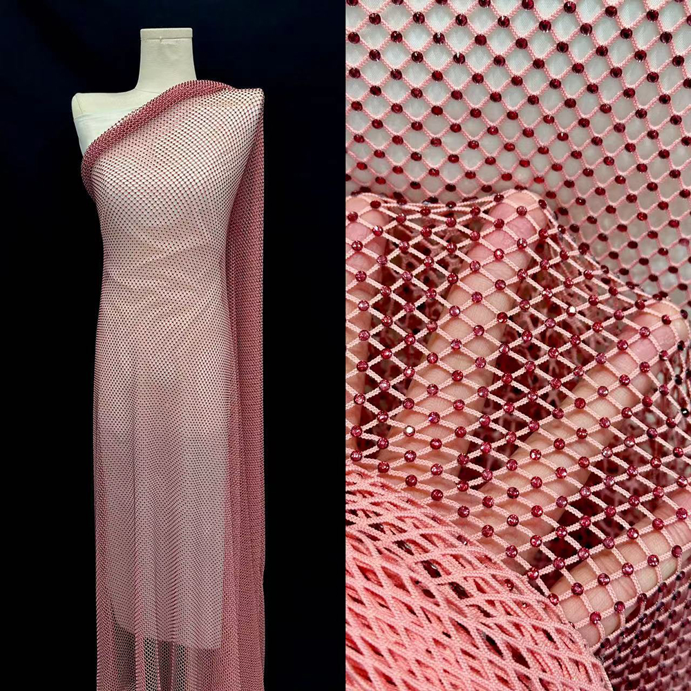 1 ярд сетчатой ткани с кристал – обзор и цена Crystal Mesh Fabric