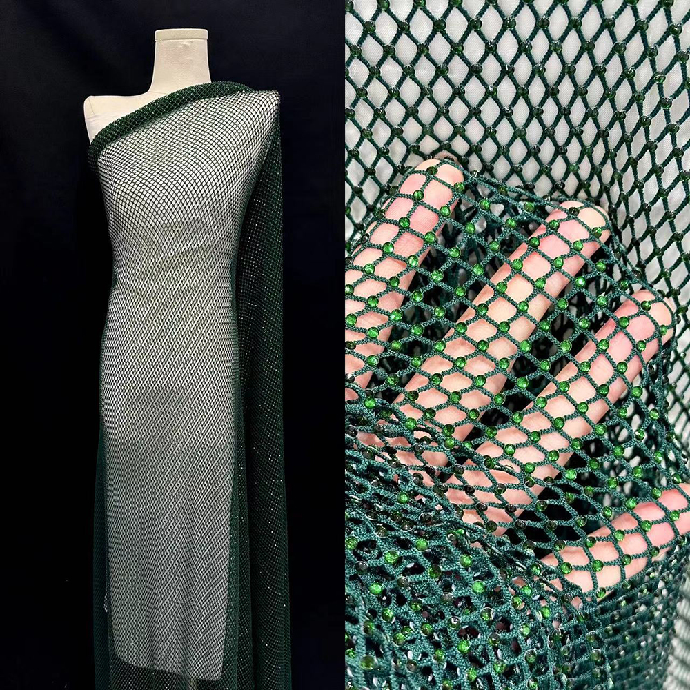 1 ярд сетчатой ткани с кристал – обзор и цена Crystal Mesh Fabric