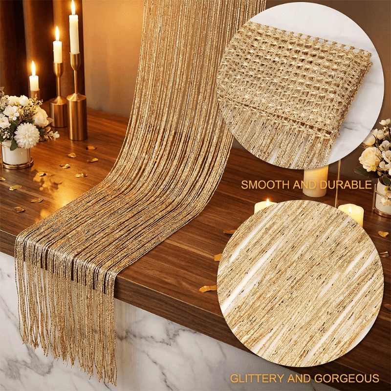 1 шт. золотистая занавеска в б – обзор и цена Sequin Fabric Panel