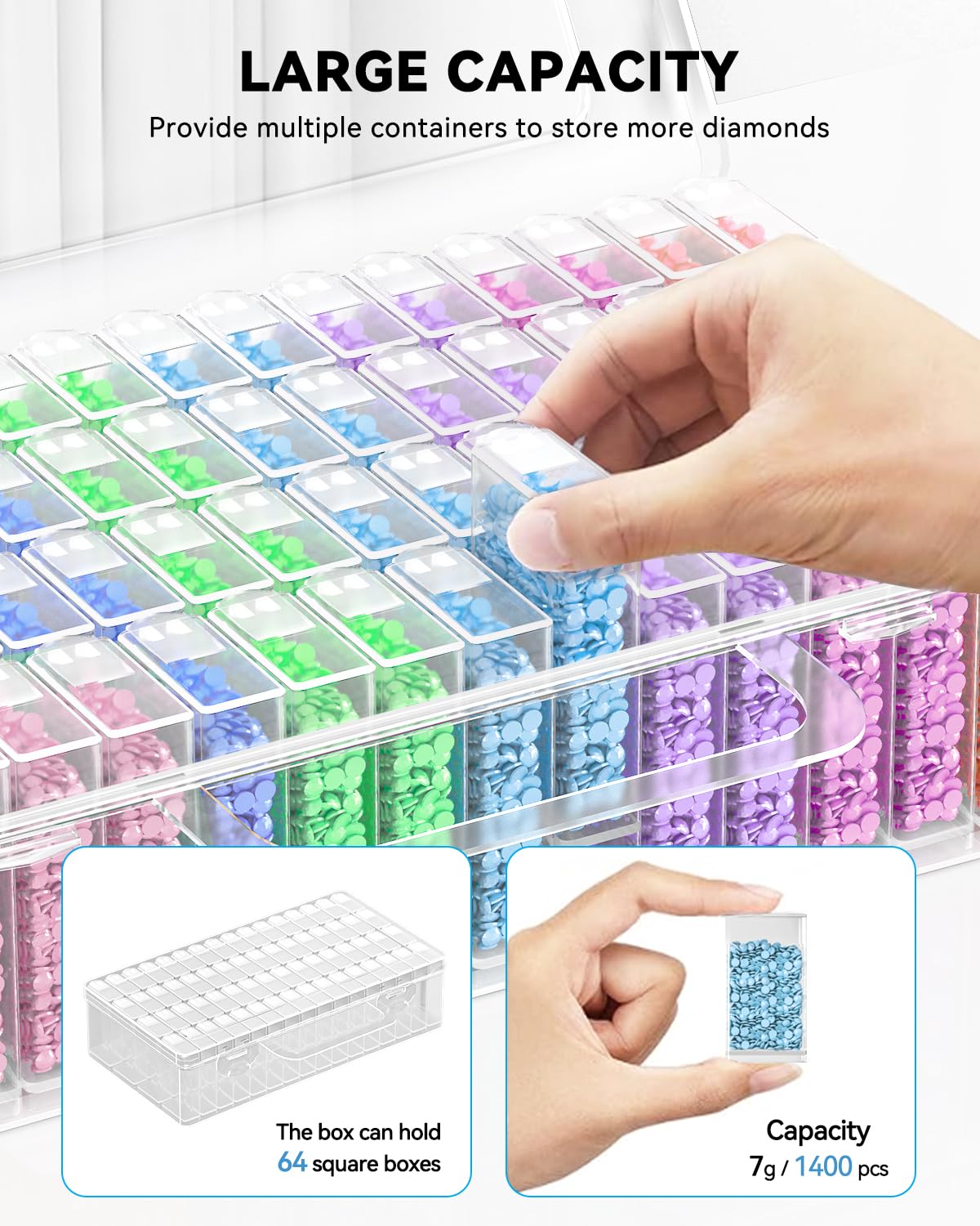 Контейнер-органайзер для инстр – обзор и цена Craft Embellishment Storage