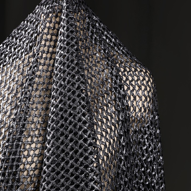 Металлическая переплетенная се – обзор и цена Crystal Mesh Fabric
