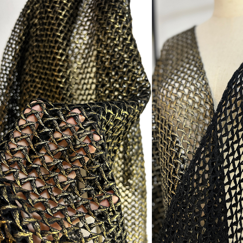 Металлическая переплетенная се – обзор и цена Crystal Mesh Fabric