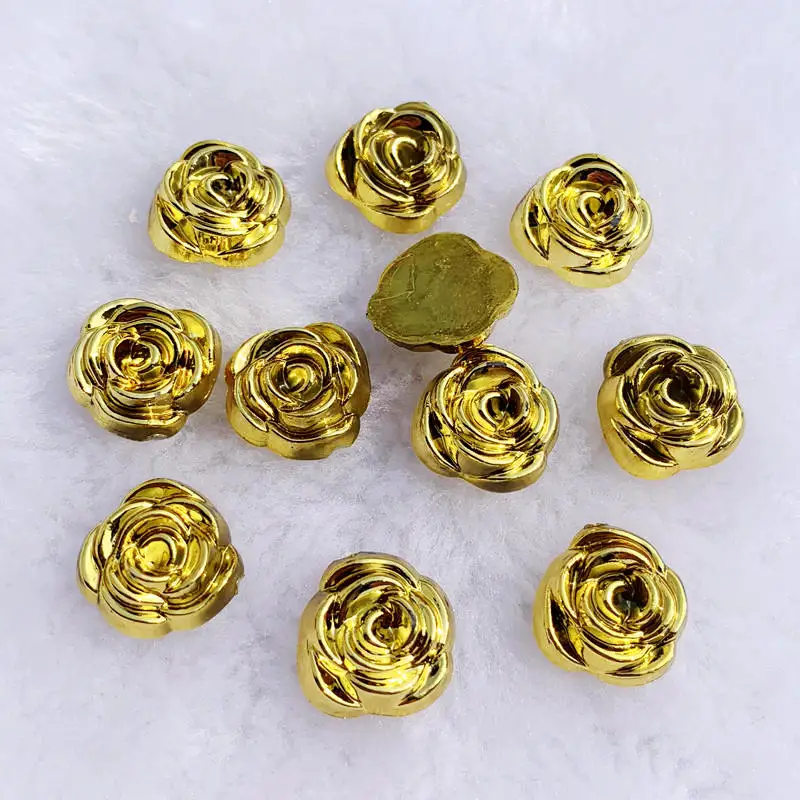 40 шт. 14 мм золотые розы, каб – обзор и цена Embellishment Glue Craft