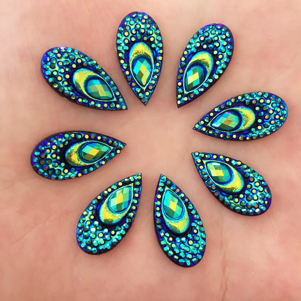 40 шт., смола, 10*20 мм, капля – обзор и цена Embellishment Glue Craft