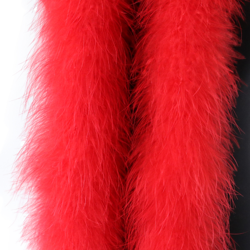 22 г, 2 м, пушистое красное бо – обзор и цена Feather Trim Marabou