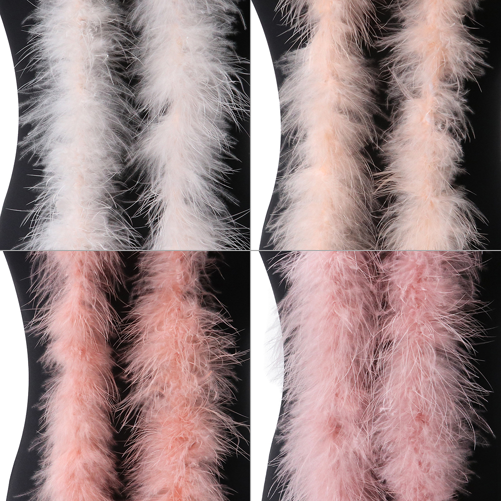 22 г, 2 м, пушистое красное бо – обзор и цена Feather Trim Marabou