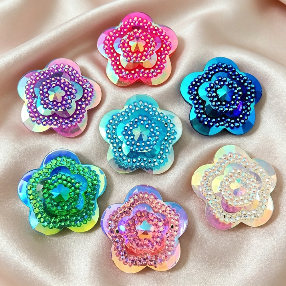 12 шт. блестящих кристаллов AB – обзор и цена Sew On Rhinestone