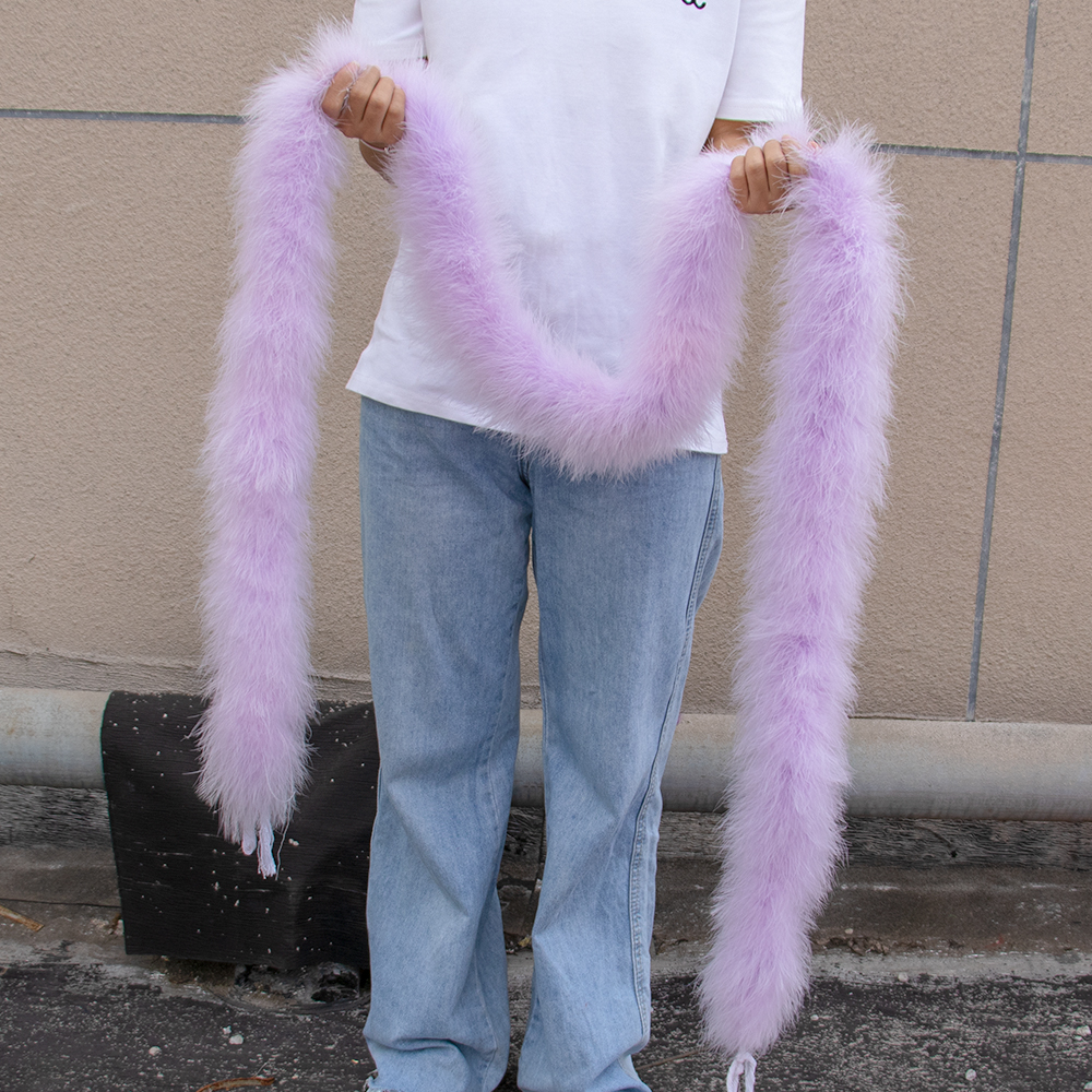 18г/22г/50г Пушистое боа из пе – обзор и цена Feather Trim Marabou