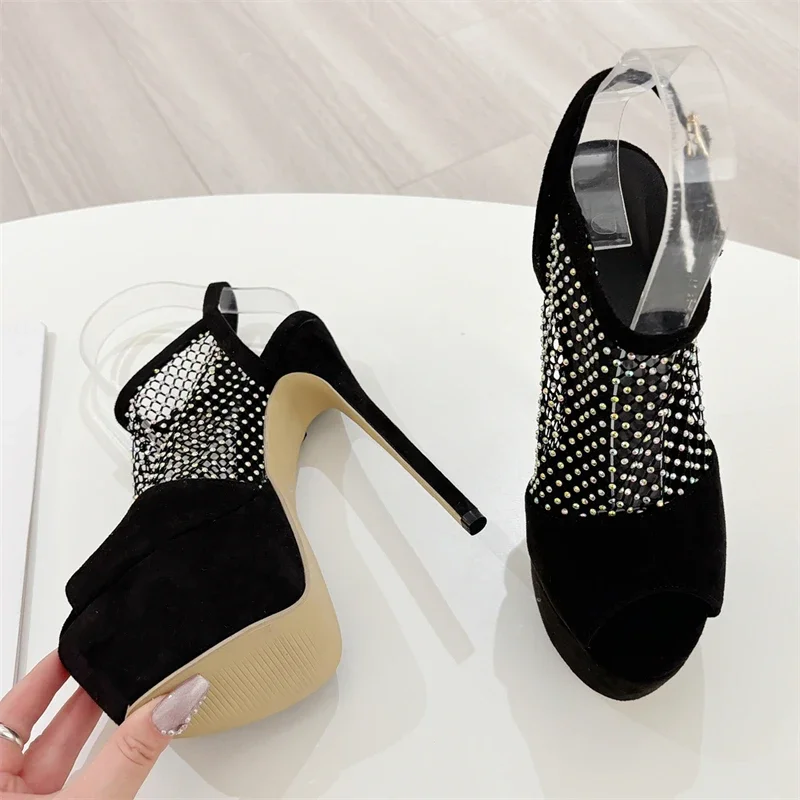 Aneikeh модные дизайнерские же – обзор и цена Crystal Mesh Fabric
