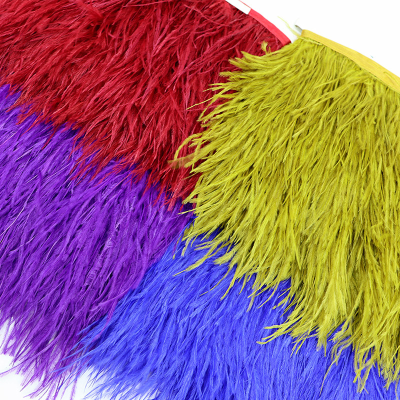 1 м 8-10 см черные страусиные  – обзор и цена Feather Trim Marabou