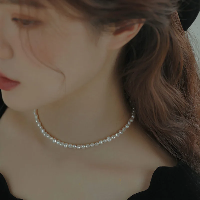 Ожерелья Hengsheng из пресново – обзор и цена Pearl Trim Chain