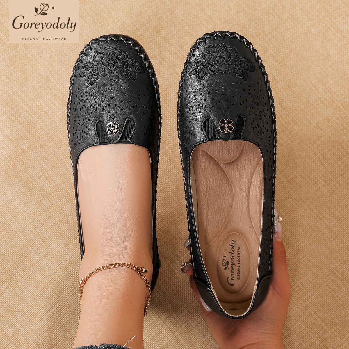 Женские лоферы Goreyodoly с цв – обзор и цена Embroidery Embellishments