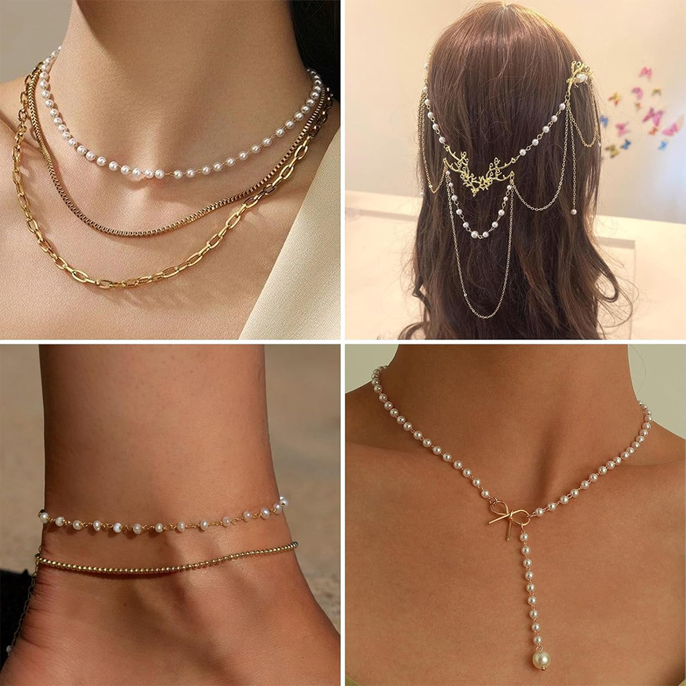 20-метровая цепочка из искусст – обзор и цена Pearl Trim Chain
