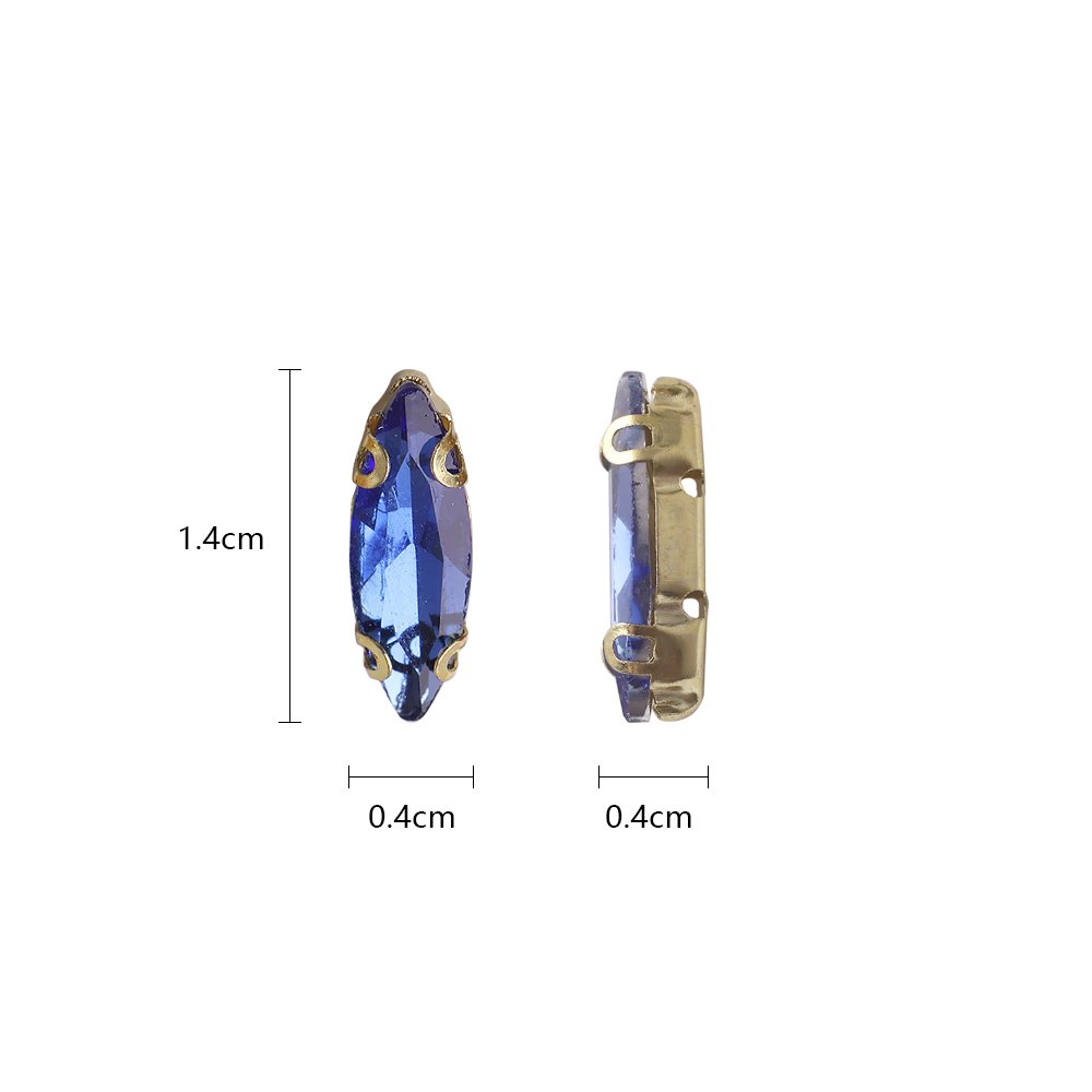 20 шт., 4x1, 5 мм, искусственн – обзор и цена Sew On Rhinestone