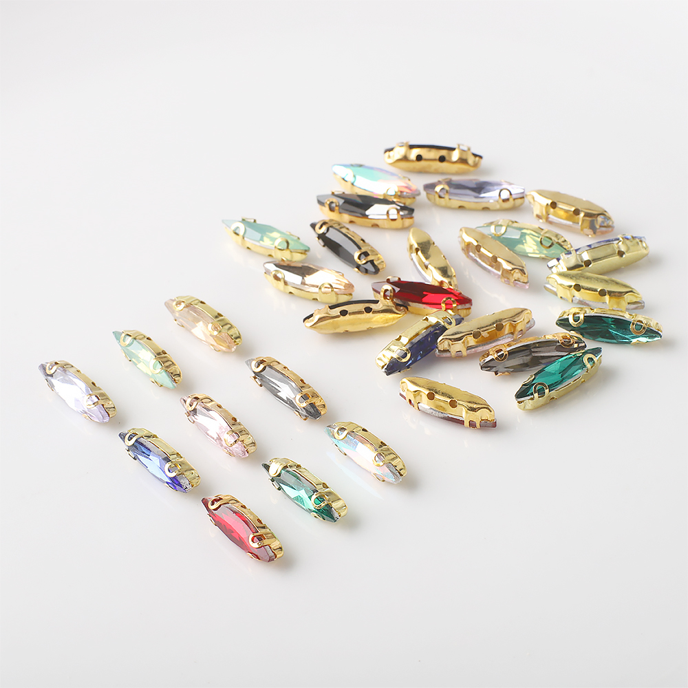 20 шт., 4x1, 5 мм, искусственн – обзор и цена Sew On Rhinestone