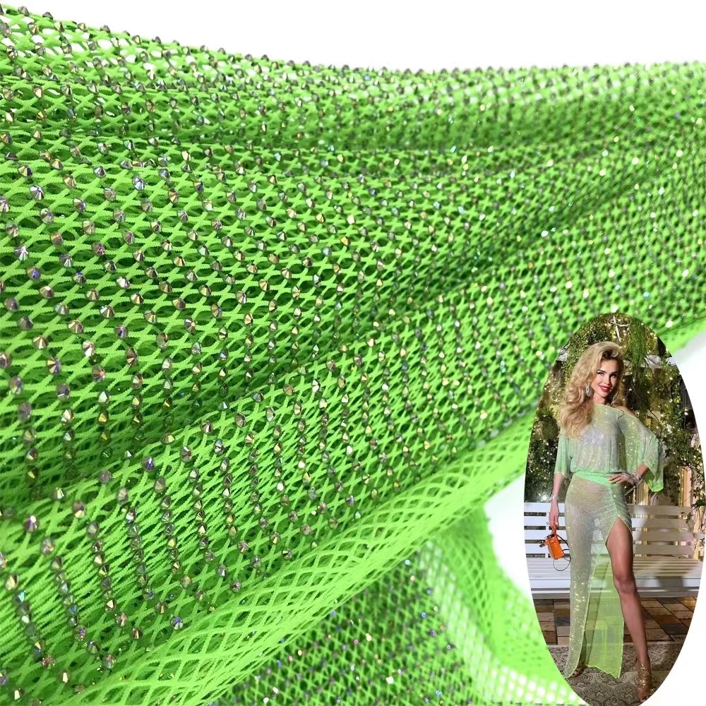 Сетка для пришивания страз, те – обзор и цена Crystal Mesh Fabric