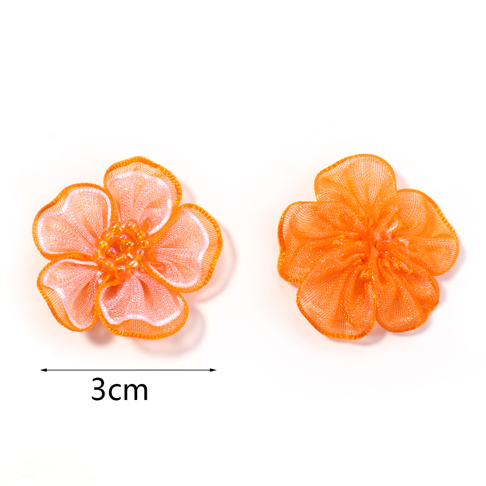 10 шт./лот, сетчатая цветочная – обзор и цена Applique Patch Flower