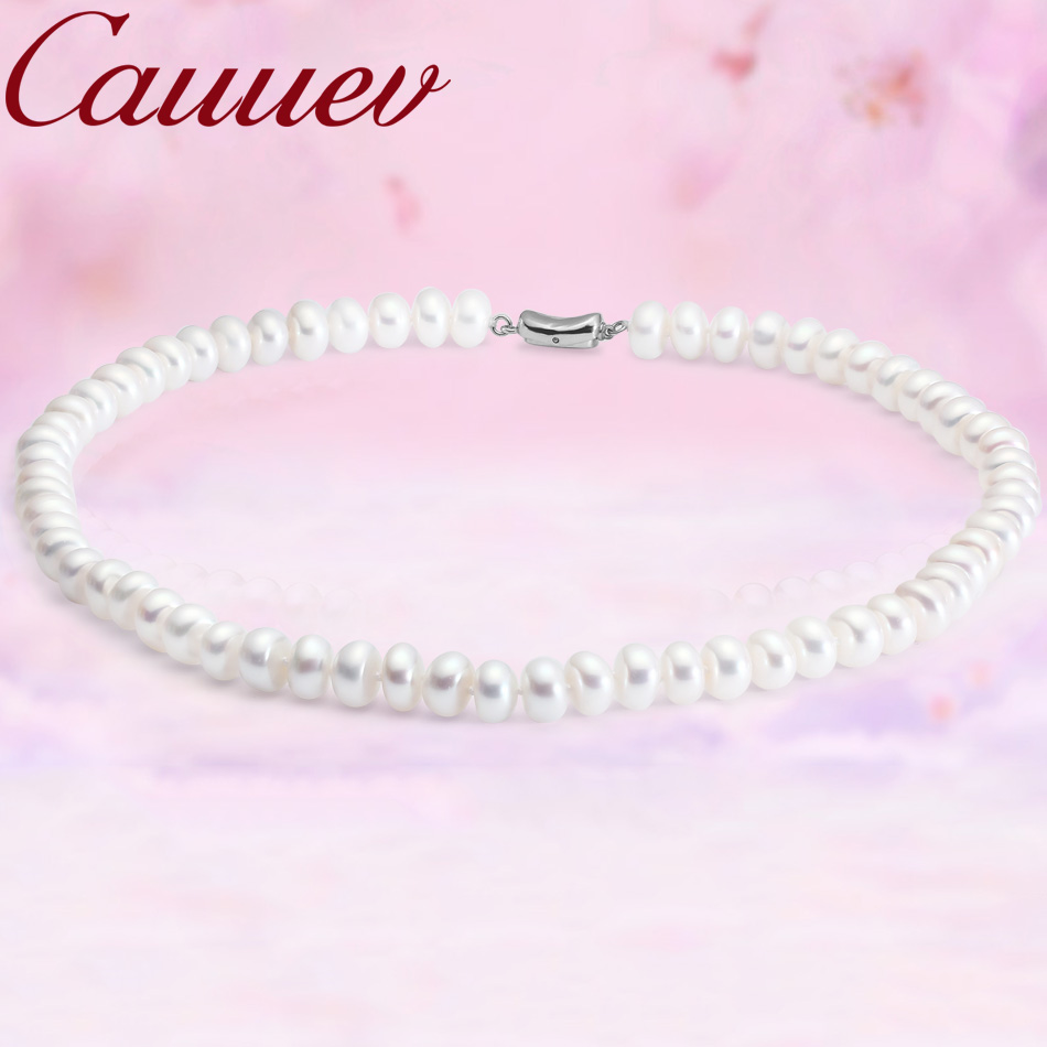 Cauuev Удивительная цена AAAA, – обзор и цена Pearl Trim Chain