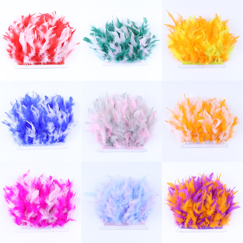 Мягкая бахрома из перьев мрамо – обзор и цена Feather Trim Marabou