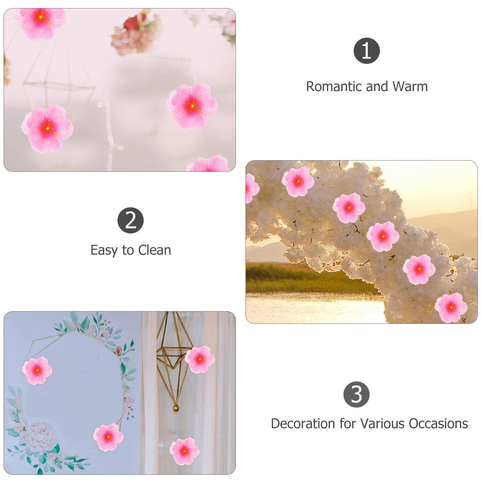 100 шт. декоративных тканевых  – обзор и цена Craft Embellishments