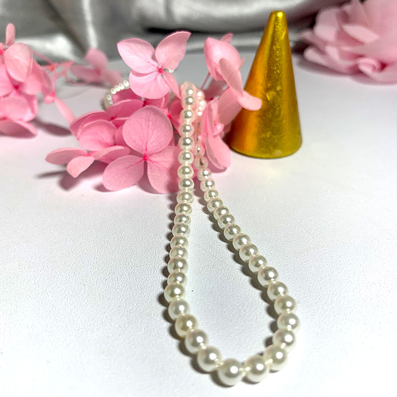 Цепочка женская из серебра 925 – обзор и цена Pearl Trim Chain
