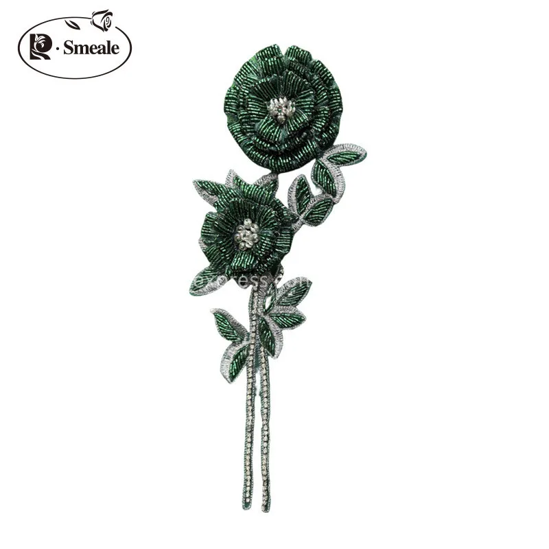 НОВЫЕ разноцветные цветы из би – обзор и цена Applique Patch Flower