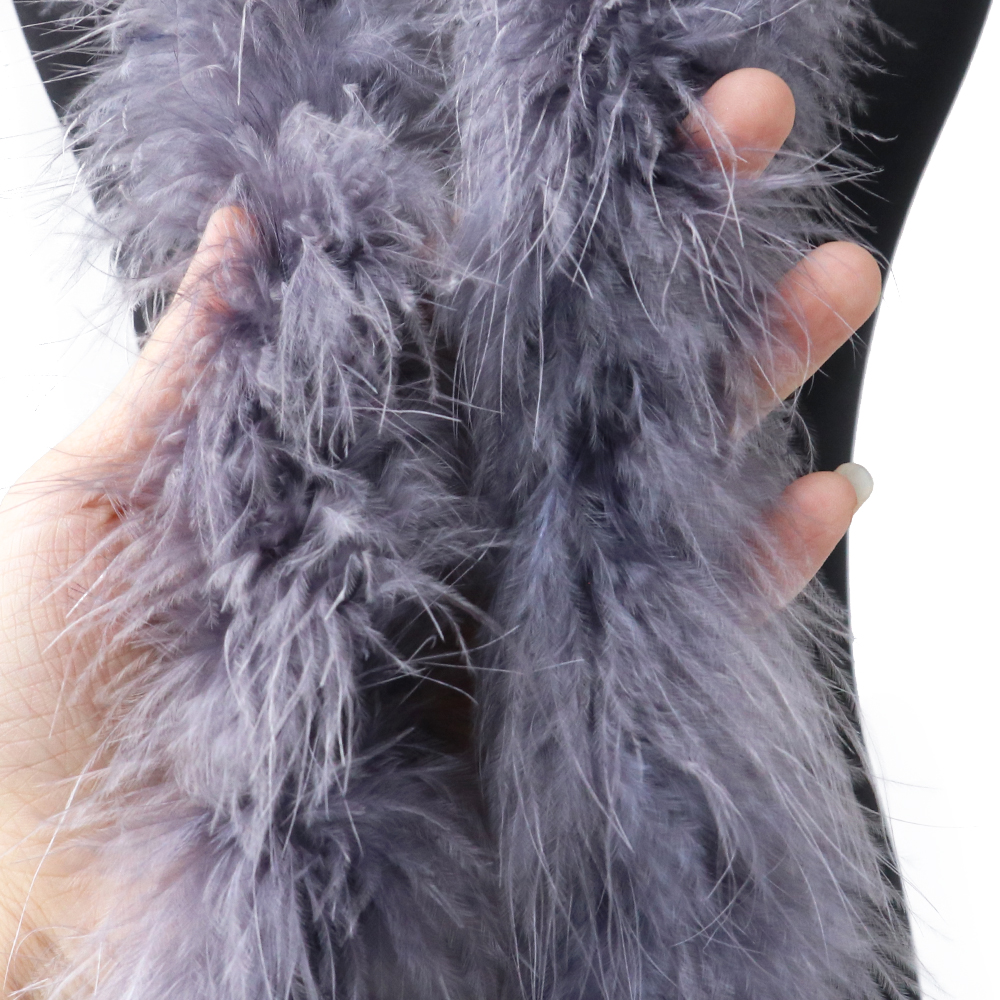 Пушистое перьевое боа из перье – обзор и цена Feather Trim Marabou