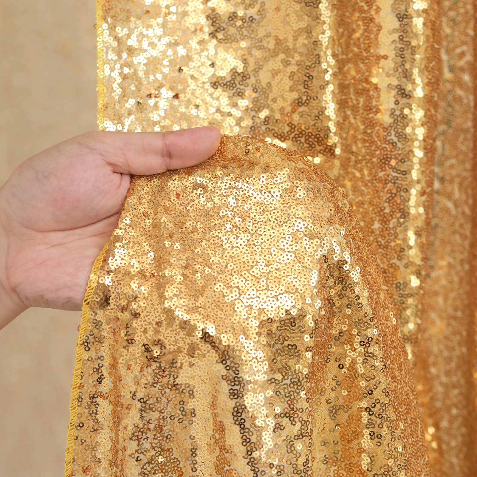 2 шт., вечерние фон с золотыми – обзор и цена Sequin Fabric Panel