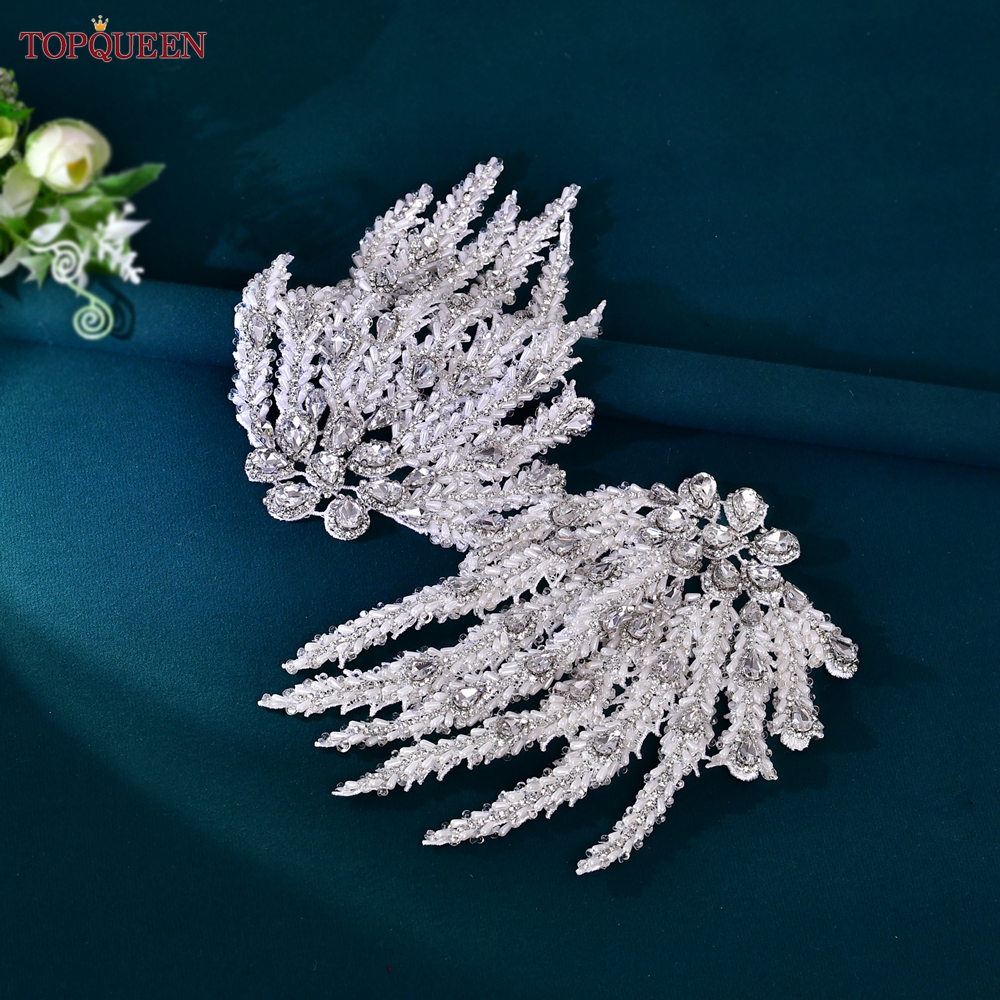 Нашивка TOPQUEEN с бисером и с – обзор и цена Sew On Rhinestone