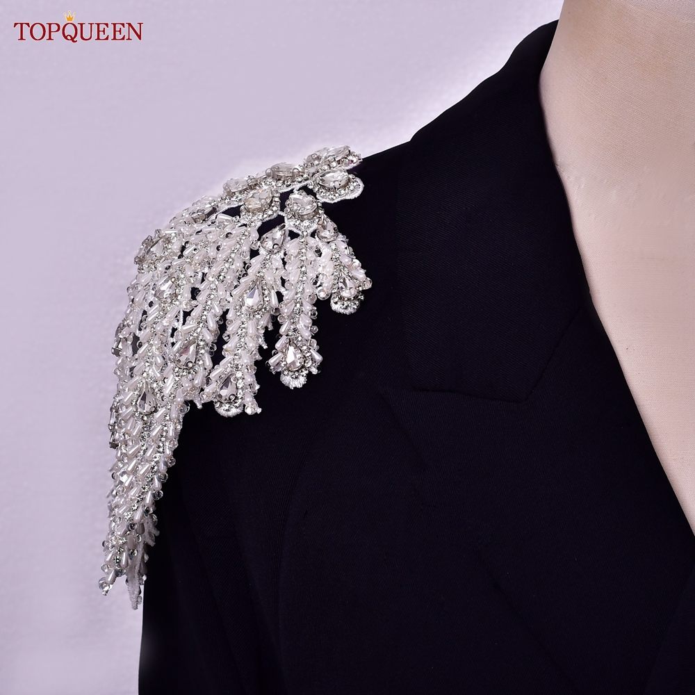 Нашивка TOPQUEEN с бисером и с – обзор и цена Sew On Rhinestone