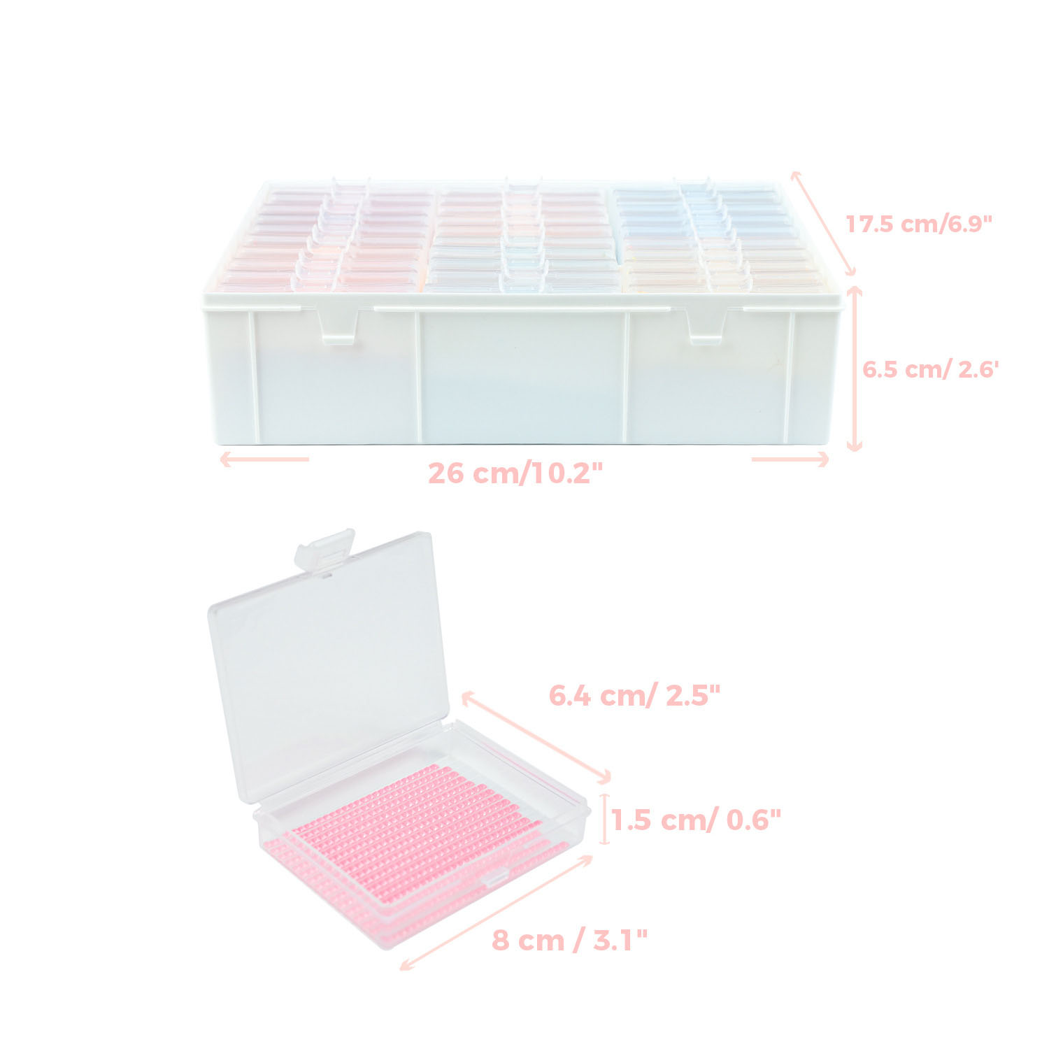 Набор подносов для алмазной мо – обзор и цена Craft Embellishment Storage
